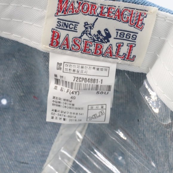 MLB Cap Baseball New York Yankees Light Denim 50U F 32CP85641-7 - Picture 5 of 6